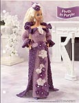 Annies Fashion Doll Crochet Club: Pretty in Purple