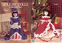 Leisure Arts Holiday Dolls, Collection Two