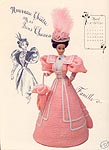 Annies Calendar Bed Doll Society, Gibson Girl Collection, Miss April 1994