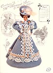 Annies Calendar Bed Doll Society, Gibson Girl Collection, Miss August 1994