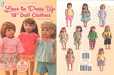 Love To Dress Up 18 inch Doll Clothes to Sew