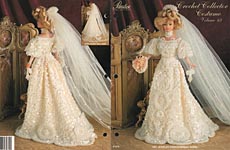 Paradise Publications 1901 Jeweled French Bridal Gown