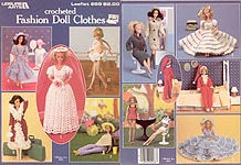Leisure Arts Crochet Fashion Doll Clothes