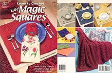 Annie's Attic Learn to Crochet Easy Magic Squares