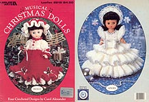 Leisure Arts Musical Christmas Dolls