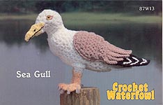 Annie's Attic Birds of a Feather Crochet Waterfowl -- Sea Gull
