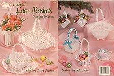 ASN Crocheted Lace Baskets