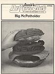Annie's Attic Crochet Deli: Big McPotholder (original B/W version)