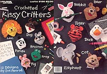 Leisure Arts Crocheted Kissy Critters