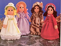 Annie's Attic Four Seasons Dolls