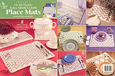 Annie's Attic On the Double Faux Monk's Cloth Place Mats