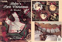 Leisure Arts Baby's First Christmas to Crochet (2349)