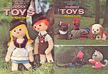 Columbia-Minerva Cuddly Toys in Rug Yarn