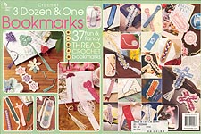 Annie's Attic Crochet 3 Dozen & One Bookmarks