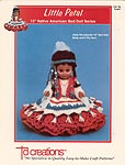 Little Petal, Native American Crochet Series, by Td creations, inc. for 13 inch doll