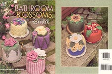 Annie's Attic Bathroom Blossoms Toilet Tissue Toppers