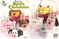 Annie's Attic Crochet Kids' Coasters
