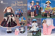 Shady Lane Classic Doll Wardrobe, Volume One for 15 inch craft dolls