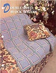 Annie's Crochet Quilt & Afghan Club, Double-Sided Block Afghan