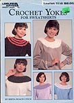 LA Crochet Yokes for Sweatshirts