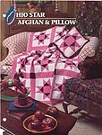 Annie's Crochet Quilt & Afghan Club, Ohio Star Afghan & Pillow