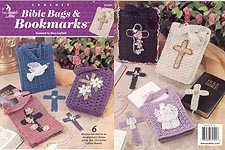 Annie's Attic Crochet Bible Bags & Bookmarks
