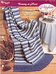 The Needlecraft Shop Afghan Collector Series: Frosted Stripes