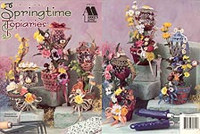 Annie's Attic Crochet Springtime Topiaries