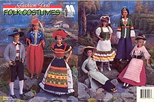 Annie's Attic Fashion Doll Folk Costumes
