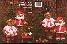 JAO Enterprises Mr. & Mrs. Santa Claus to Knit & Crochet