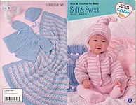 Red Heart Book No. 136: Soft & Sweet Knit & Crochet for Baby