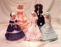 Herrschners Southern Belle Doll Fashions Crochet