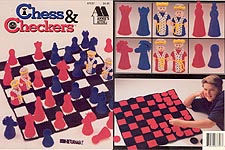 Annie's Attic Crochet Chess & Checkers