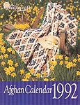 The Needlecraft Shop Afghan Calendar 1992