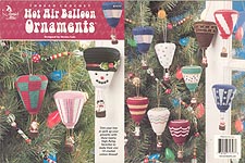 Annie's Attic Thread Crochet Hot Air Balloon Ornaments