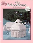 ASN White Christmas Collection: Village Schoolhouse in Thread Crochet