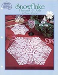 ASN White Christmas Collection: Snowflake Placemat & Doily in Thread Crochet