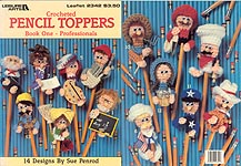 LA Crochet Pencil Toppers Book One - Professionals