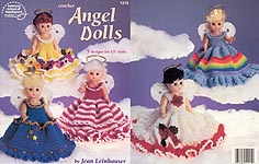 Crochet Angel Dolls outfits for 13-inch dolls