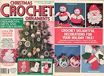 Christmas Crochet Ornaments, 1988