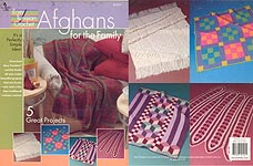 Annie's Attic Easy Tunisian Crochet Afghans For the Family