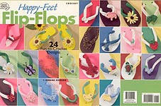 ASN Crochet Happy Feet Flip- Flops
