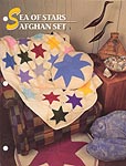  Annie's Crochet Quilt and Afghan Club Sea of Stars Afghan Set