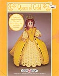 Queen of Gold outfit for 15 inch fashon craft doll.