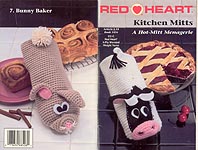 Red Heart Book 1416: Kitchen Mitts