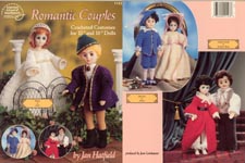 Romantic Couples: Romeo & Juliet, Blue Boy & Pinkie, Southern Belle & Beau for 15 inch craft dolls.