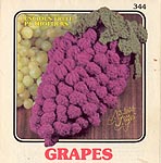 Annie's Attic Luscious Fruit Potholders: Grapes