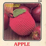 Annie's Attic Luscious Fruit Potholders: Apple