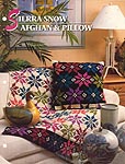 Annie's Crochet Quilt & Afghan Club, Sierra Snow Afghan & Pillow