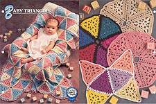 Annie's Crochet Quilt & Afghan Club Baby Triangle